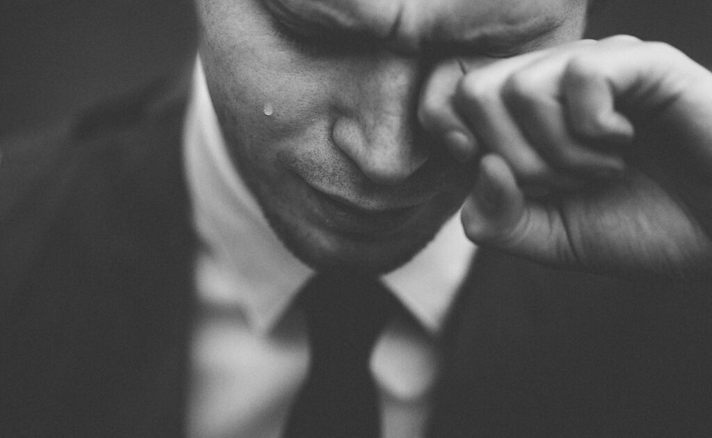 Man Crying